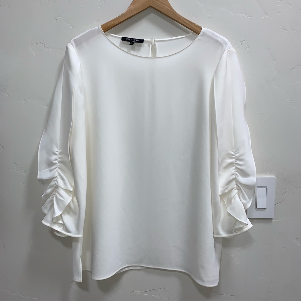 Lafayette 148 blouse